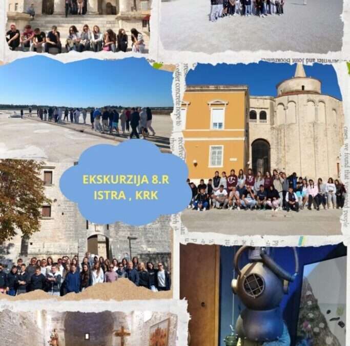 Ekskurzija učenika 8. razreda- Istra, Krk