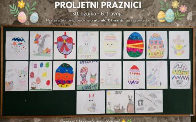 Obavijest o proljetnim praznicima