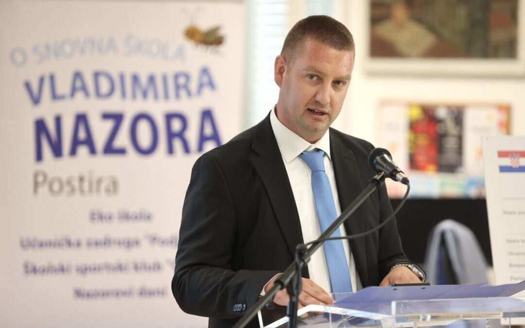 Županija nastavlja najveći investicijski zamah u školstvu – Počinje dogradnja OŠ Vladimir Nazor u Postirama