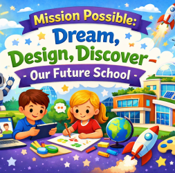 Uspješan završetak eTwinning projekta Mission Possible: Dream, Design,Discover- Our Future School  / Mission Completed! Successful completion of the eTwinning project Mission Possible: Dream, Design,Discover- Our Future School