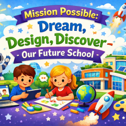 Uspješan završetak eTwinning projekta Mission Possible: Dream, Design,Discover- Our Future School  / Mission Completed! Successful completion of the eTwinning project Mission Possible: Dream, Design,Discover- Our Future School